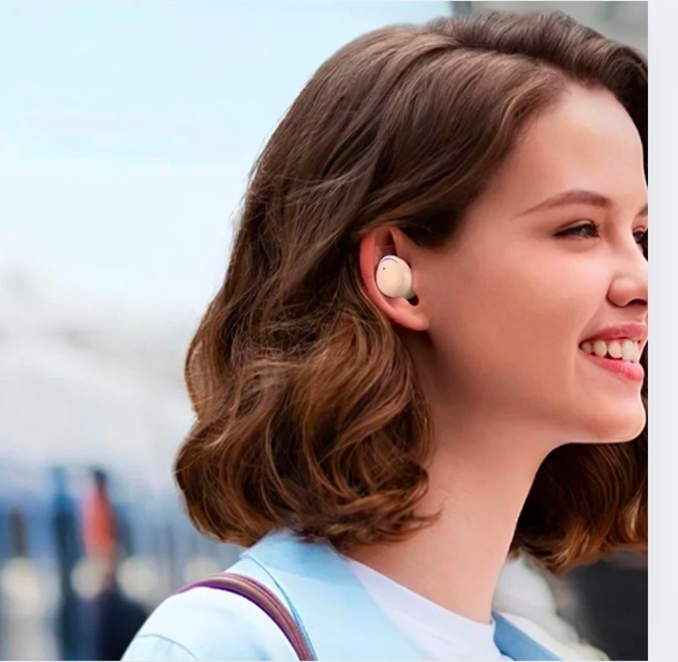 Stay Tuned 100, in High-Fidelity Wireless Earbuds – Waterproof, Built-In Mic, Long Battery Life