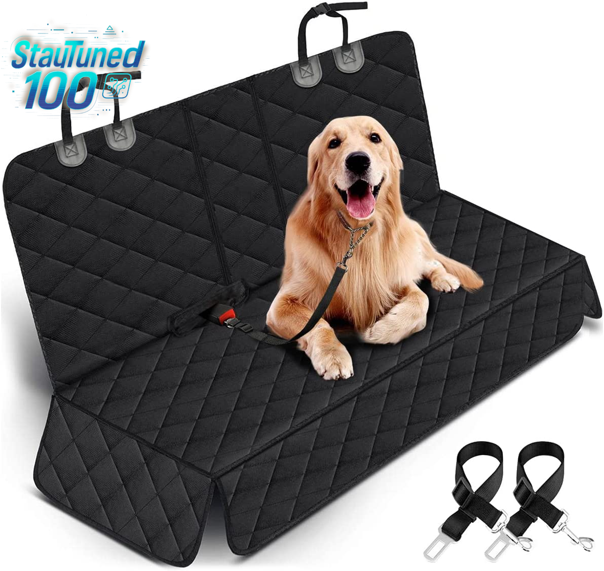 Fido's Fancy Ride Blanket: The Ultimate Doggie Adventure Seat Suit – No Slips, No Slobbers, Just Wagging Tails in Style!